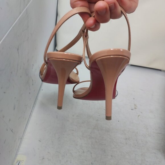 Christian Louboutin Nude Blush Rosa Z Slingback Strappy Heel Sandal - Picture 13 of 14